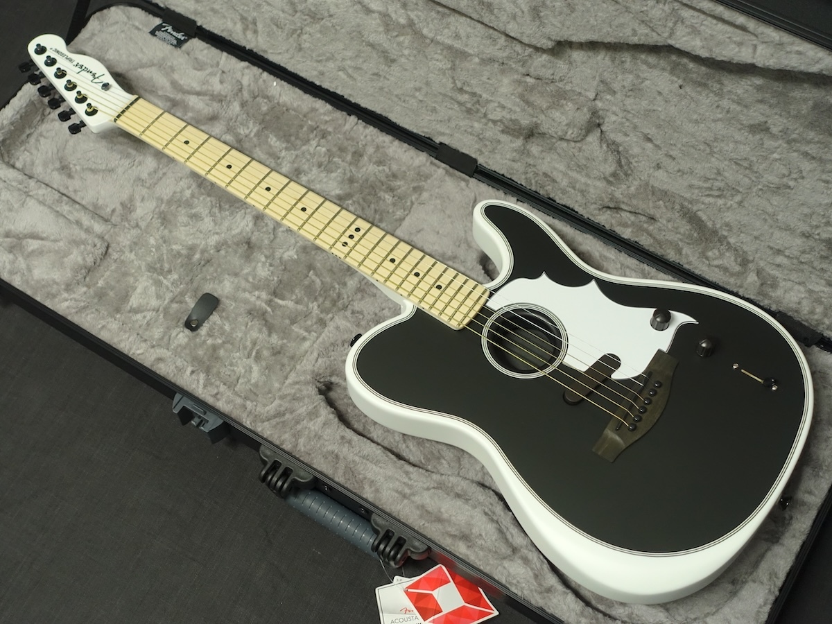 【ギター】フェンダー アコスタソニック ジャックホワイトモデル【新品】 タイムセール) Fender / LTD Jack White Triplesonic Acoustasonic