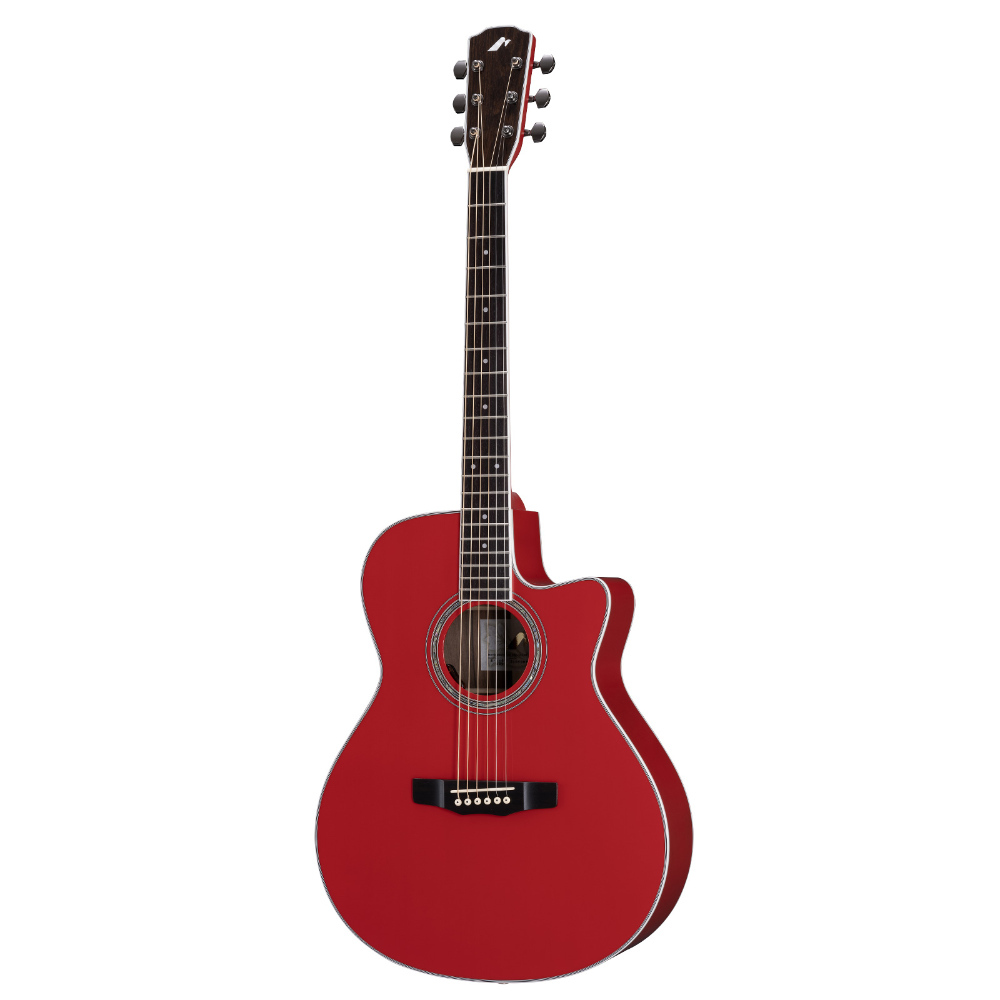 Morris モーリス R-14G RED エレクトリックアコースティックギター レッド