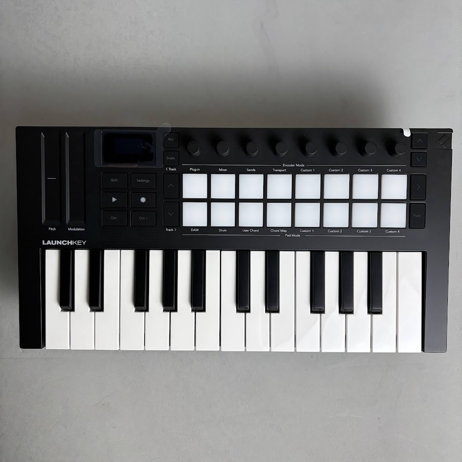 Novation Launchkey Mini 25 MK4 MIDIキーボード 25鍵 ミニ鍵盤
