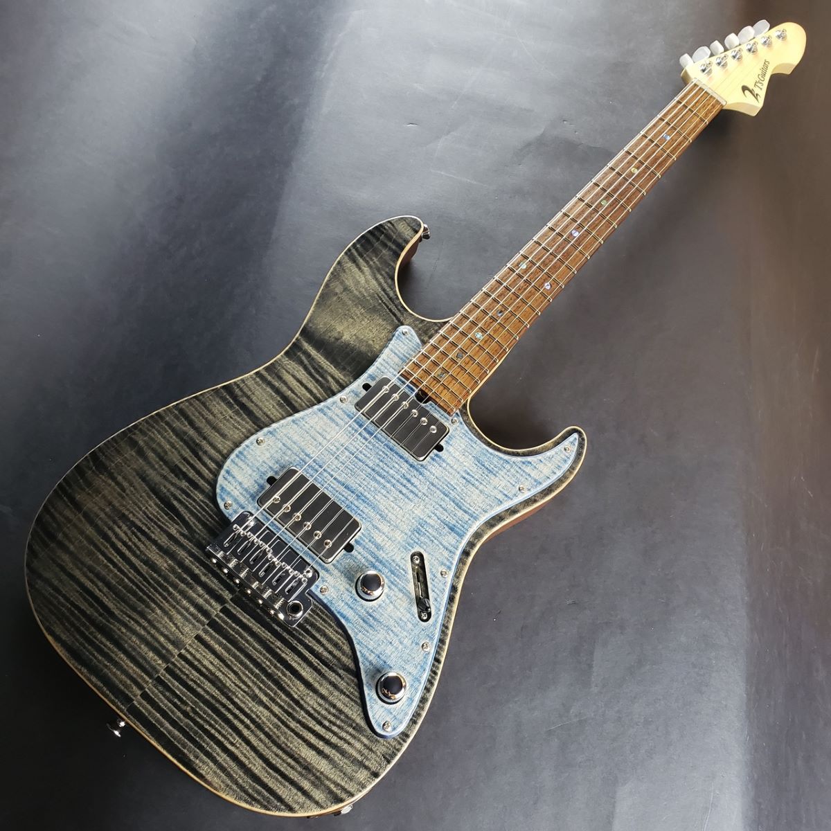 T's Guitars DST-DX22/R/MAHO【現物画像】【ピックガードカスタム