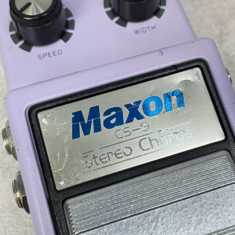 Maxon CS-9 Stereo Chorus（ビンテージ/送料無料）【楽器検索デジマート】