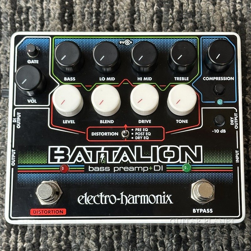 Electro-Harmonix BATTALION bass preamp + DI【ベースプリアンプ/DI