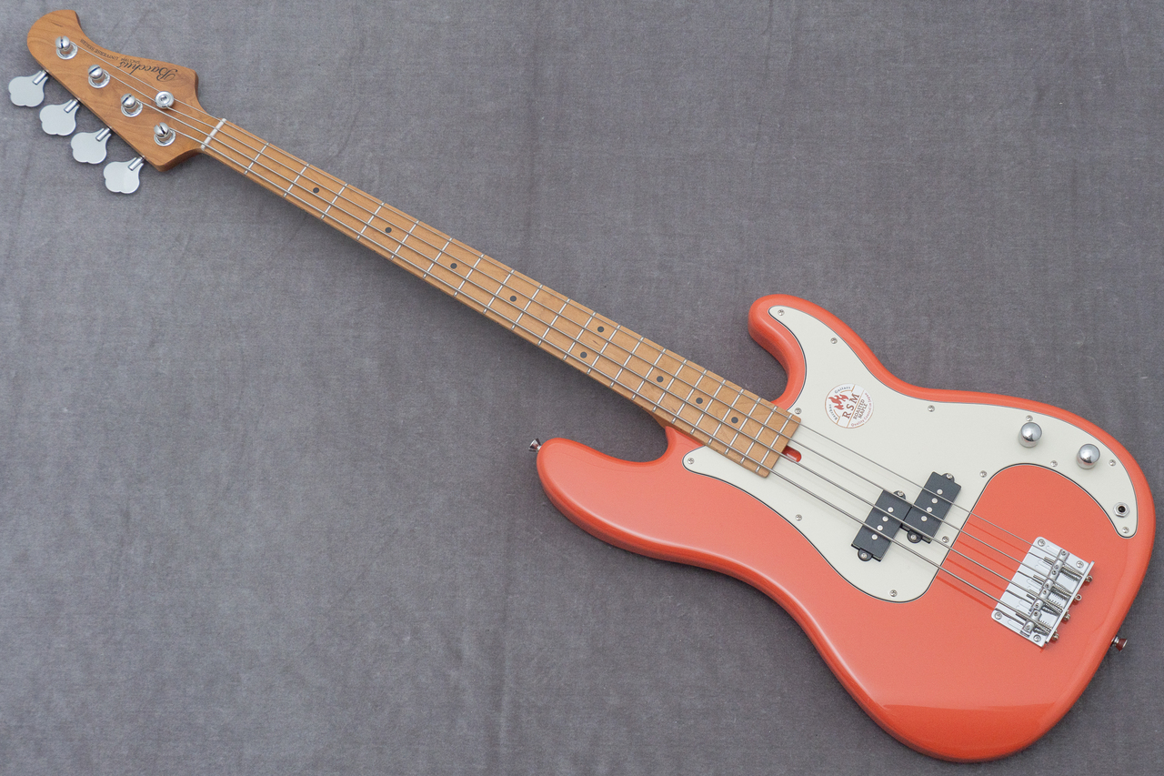 【超美品】Bacchus BPB-1DX RSM/M プレシジョン 5月購入 Bacchus BPB-1DX RSM/M ベース初心者12点セット 【島村楽器で一番売れ