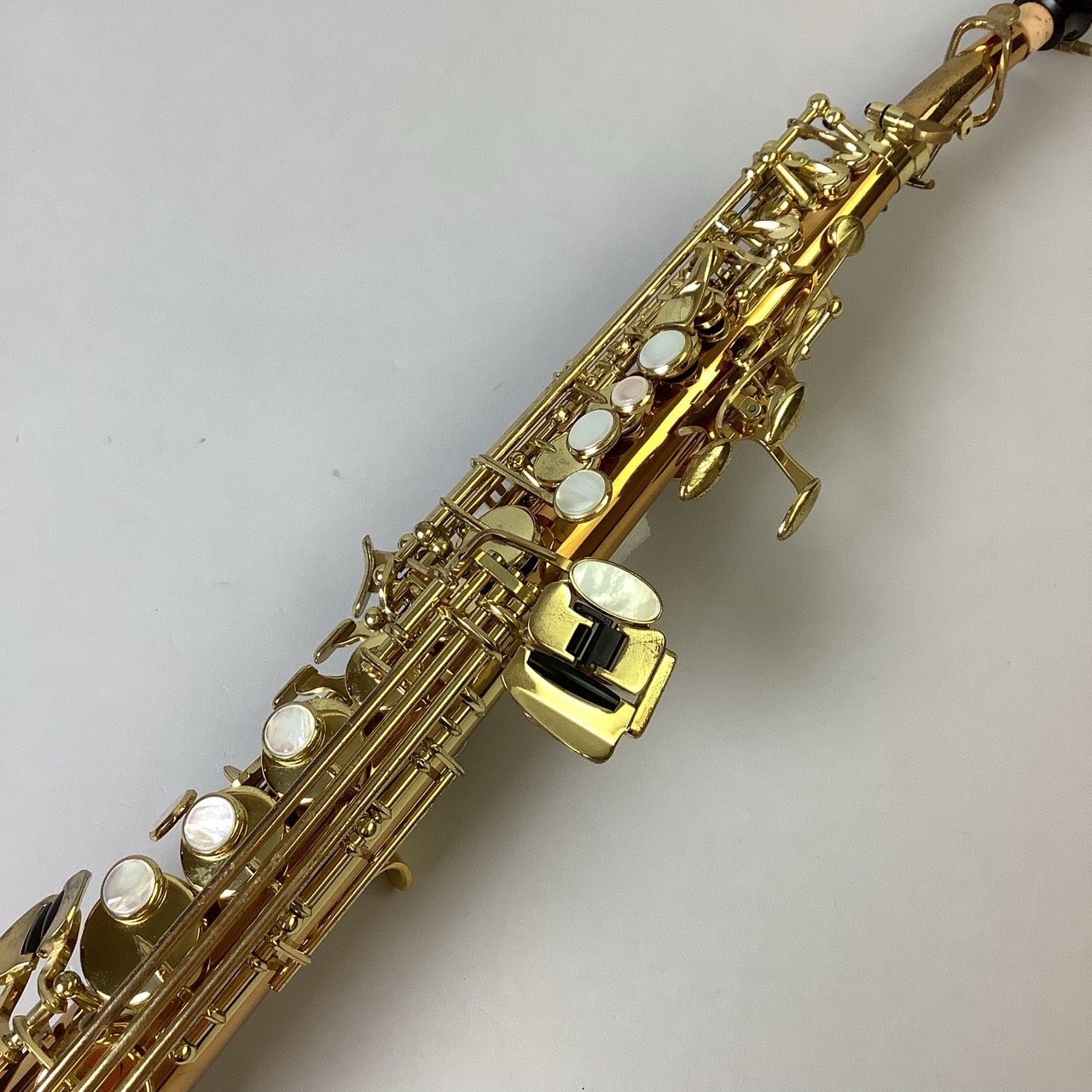 SC-992 ヤナギサワ カーブドソプラノサックス 総銀サムレスト付属