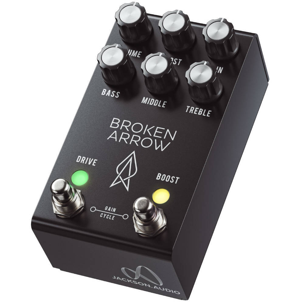 JACKSON AUDIO BROKEN ARROW MIDI オーバードライブ ギター
