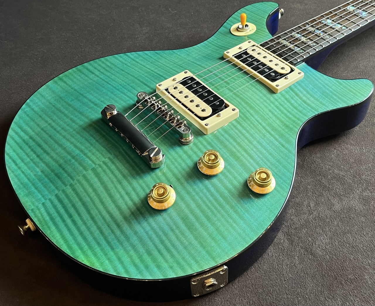 Epiphone LTD Tak Matsumoto DC Standard Plus Top Aqua Blue（中古