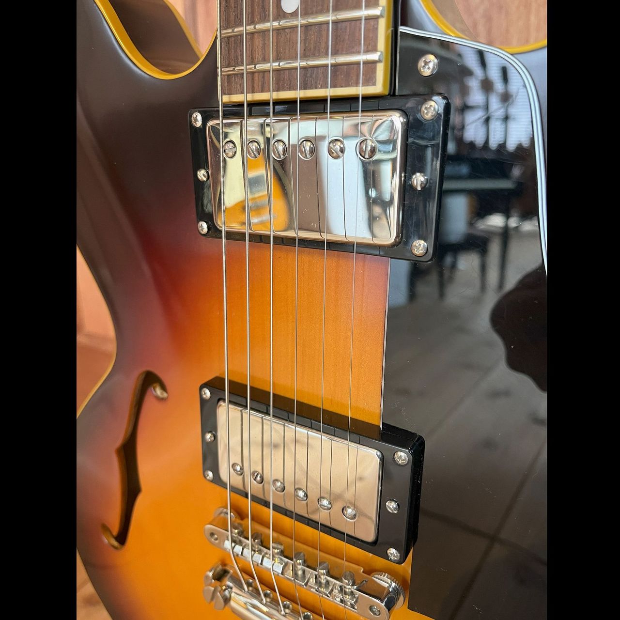 エドワーズ　（ESP）セミアコ　E-SA-125LTS Edwards E-SA-125LTS Tabacco Sunburst 2006 <エドワーズ>｜平野