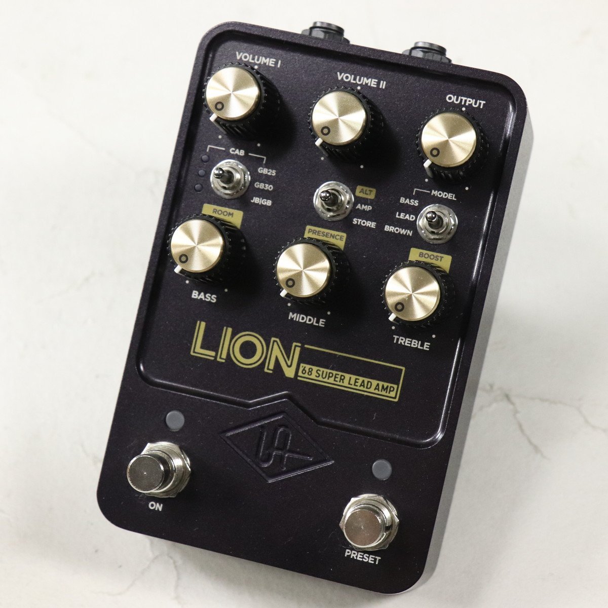 UNIVERSAL AUDIO UAFX Lion 68 未使用　保証あり Universal Audio UAFX Lion 68 Super Lead Amp 【梅田店】（中古