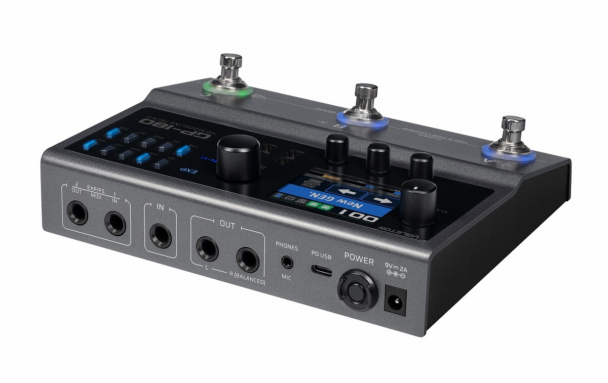 【美品】VALETON GP-180 マルチエフェクター VALETON GP-180 マルチエフェクター [充電式バッテリー搭載] ヴェイル