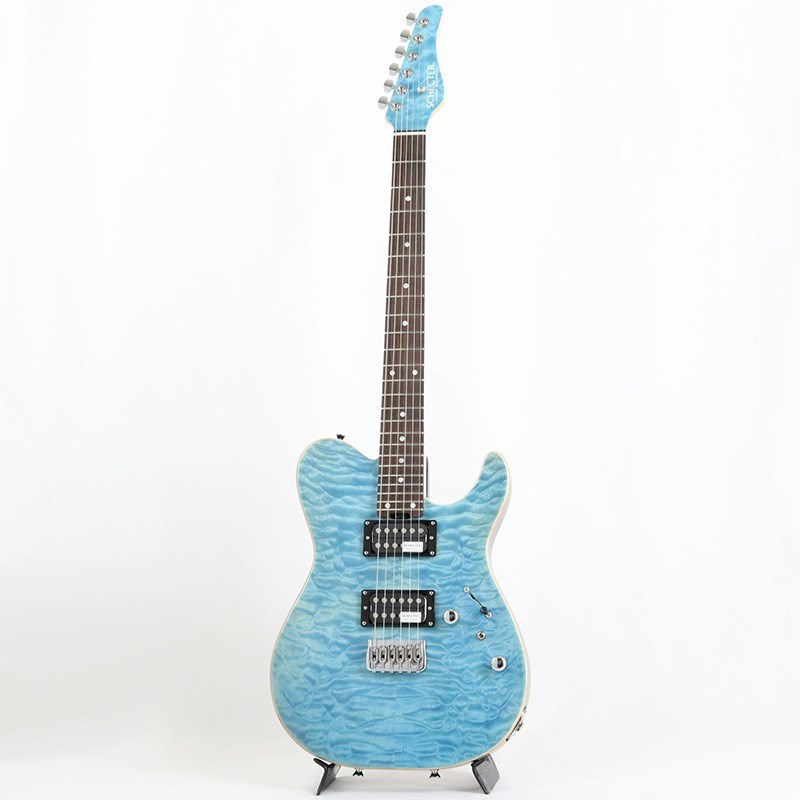 SCHECTER KR-24-2H-FXD (Aqua Blue/Rosewood)（新品）【楽器検索デジマート】