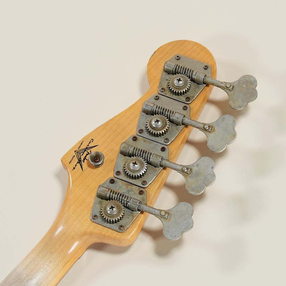 Fender Custom Shop Limited Edition P-jazz Bass Relic Aged White