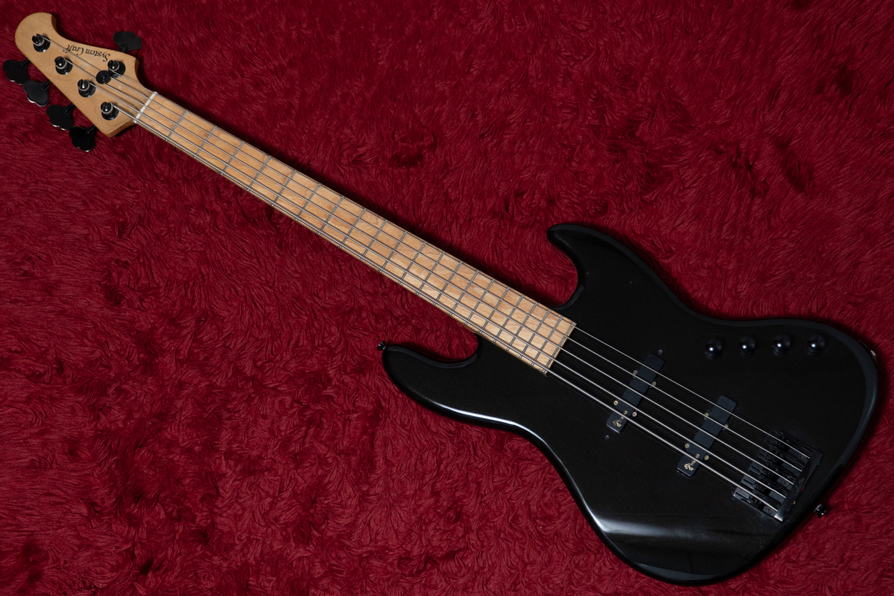 SYSTEM CRAFT Jazz Bass type 5strings Metallic Black 4.780kg【GIB
