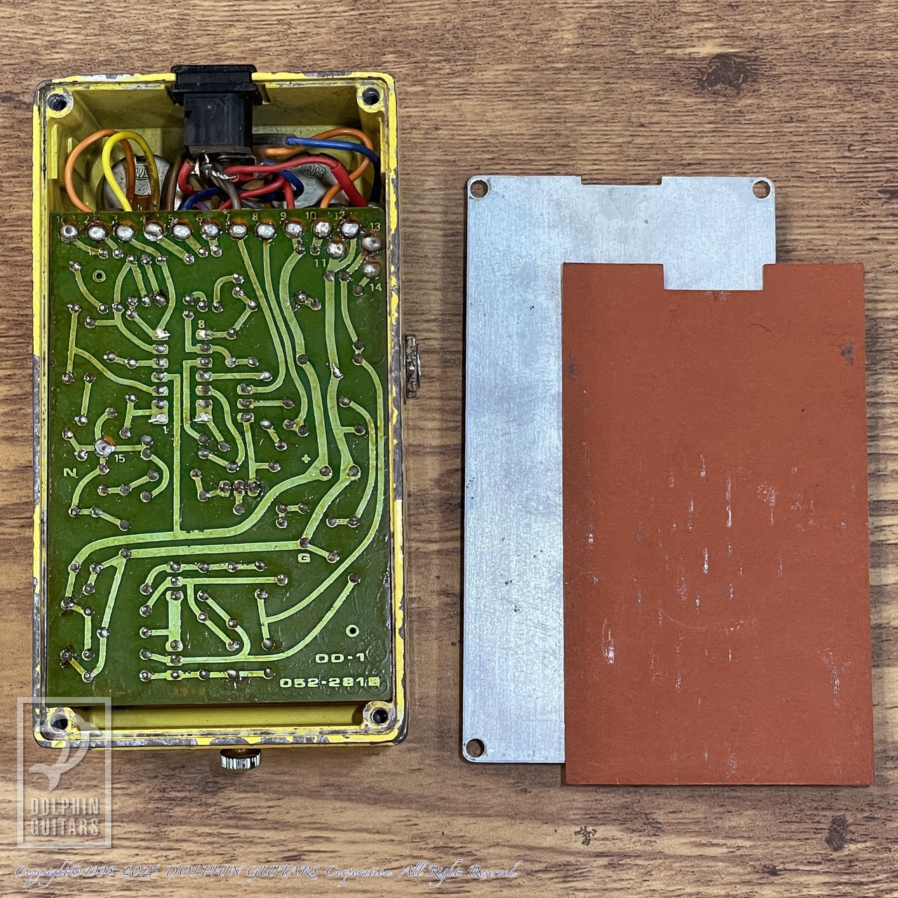 BOSS OD-1 #8700 (NEC μPC4741C) 銀ネジ 1979年製（中古）【楽器検索