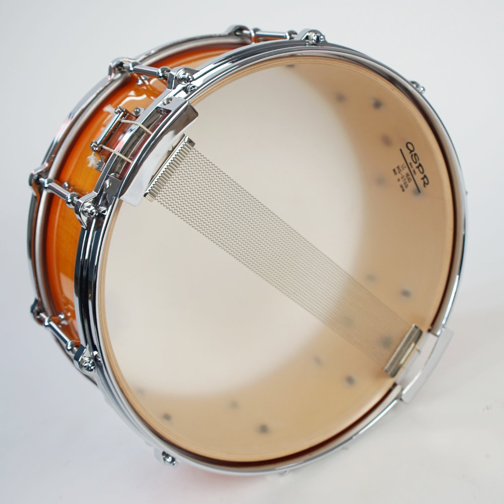 中古】 スネアドラム パール Pearl MAPLE SHELL 14x6.5 1980年代