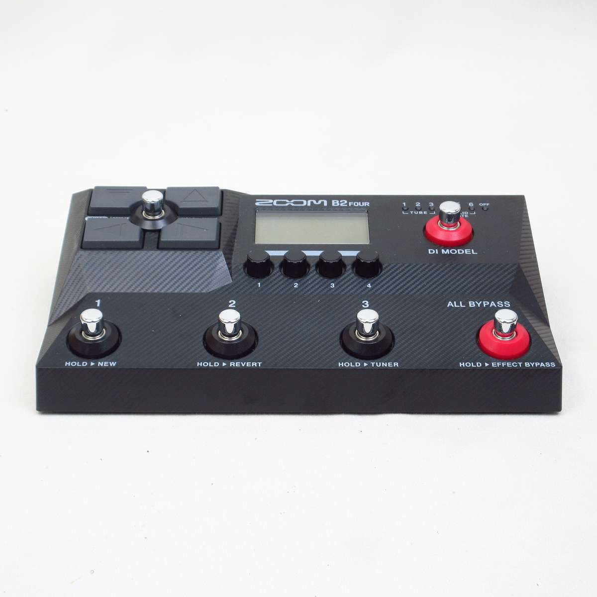 ZOOM B2 FOUR Effects & Amp Emulator ベース用 マルチエフェクター