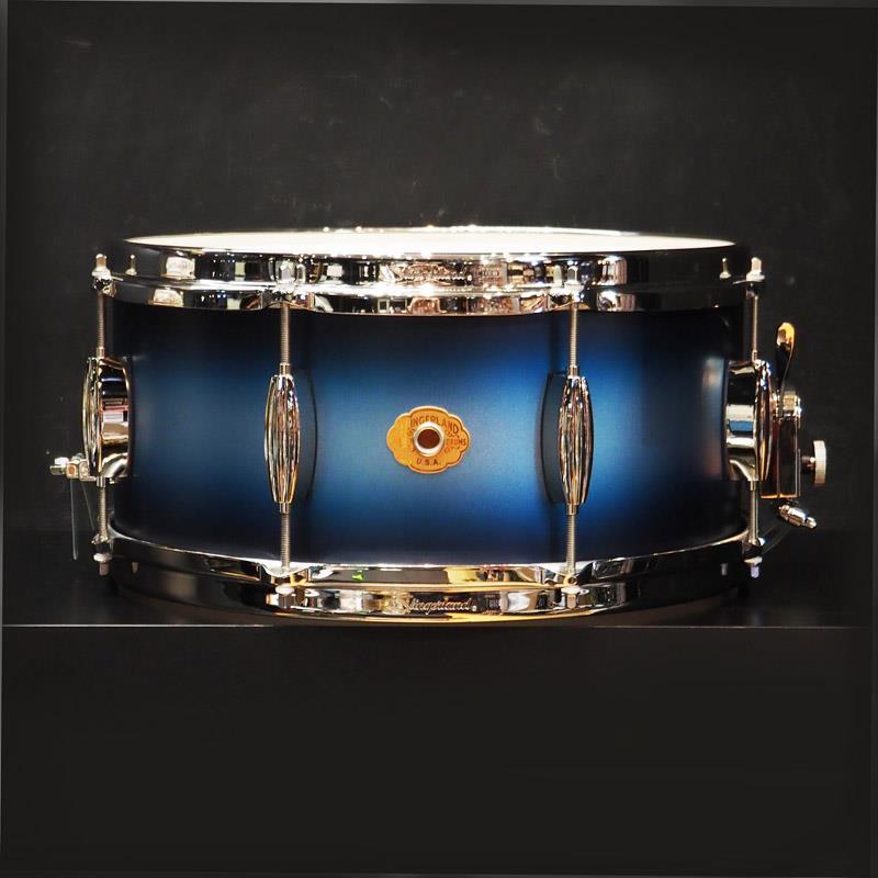 Slingerland Radio King Artist Snare Drum 14×6.5 [Blue and Slingerland Radio King Artist Snare Drum 14×6.5 [Blue and