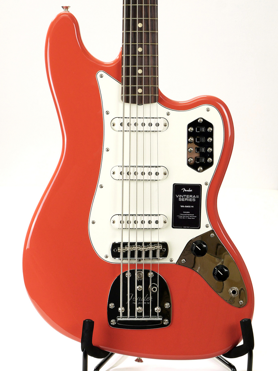 Fender Vintera II '60s Bass VI 2023 (Fiesta Red)（新品/送料無料 