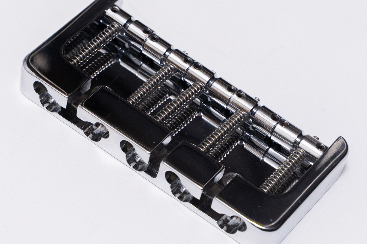 HIPSHOT 5 String B Style Bass Bridge Chrome .708 Aluminum【GIB横浜