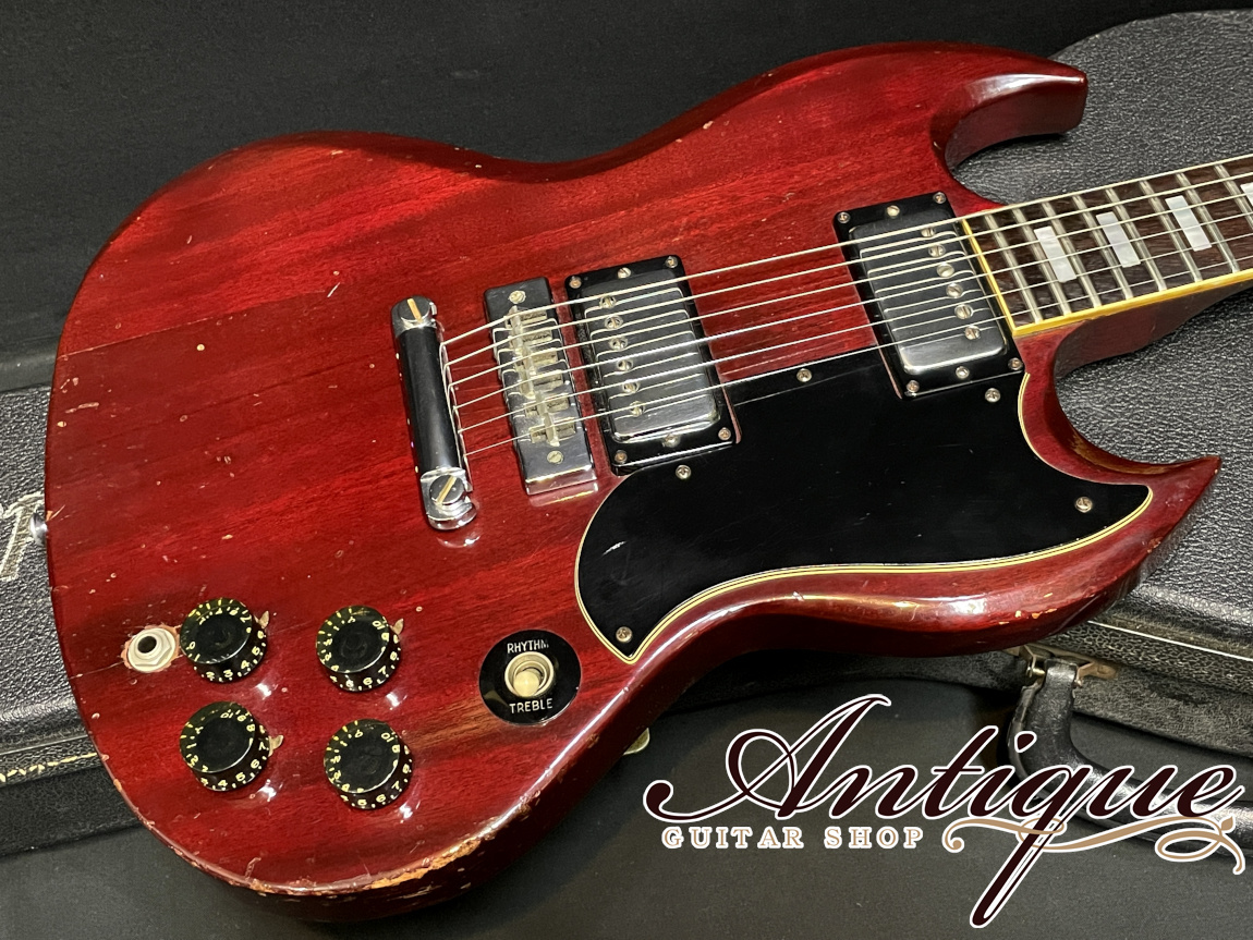 Gibson SG Standard 1975 Cherry /Dark RWFB /Tur Back Super