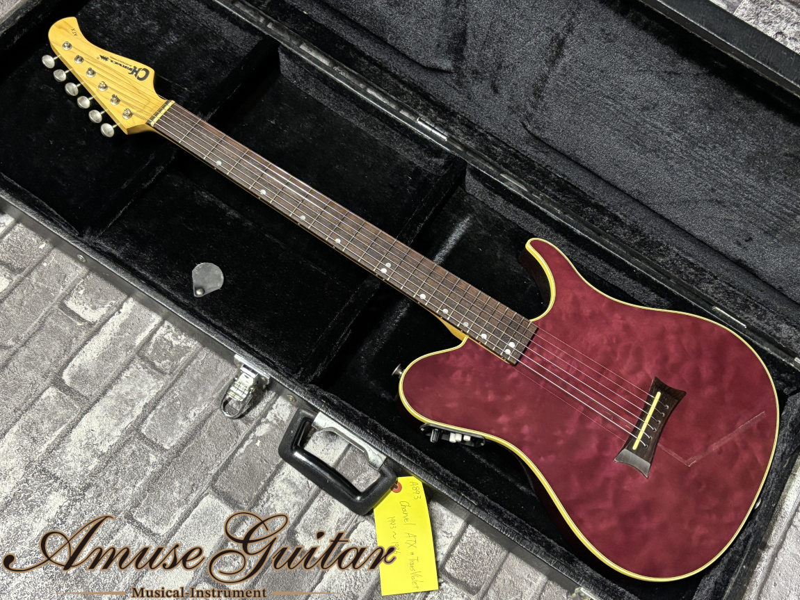 Charvel ATX # Trans Violet 1993~1996年製【Optional figured Maple