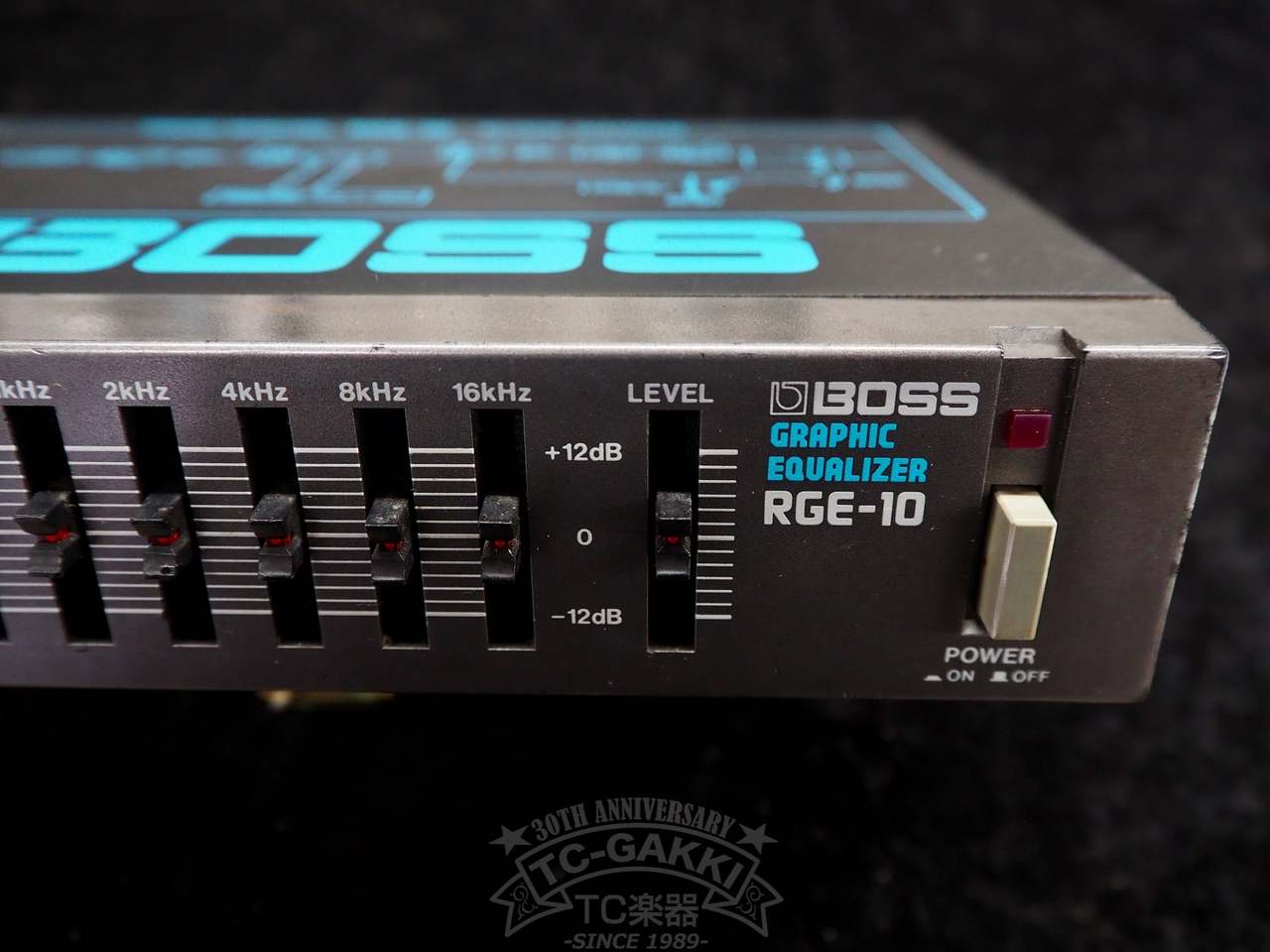 ビンテージエフェクター】BOSS RGE-10 グラフィックイコライザー