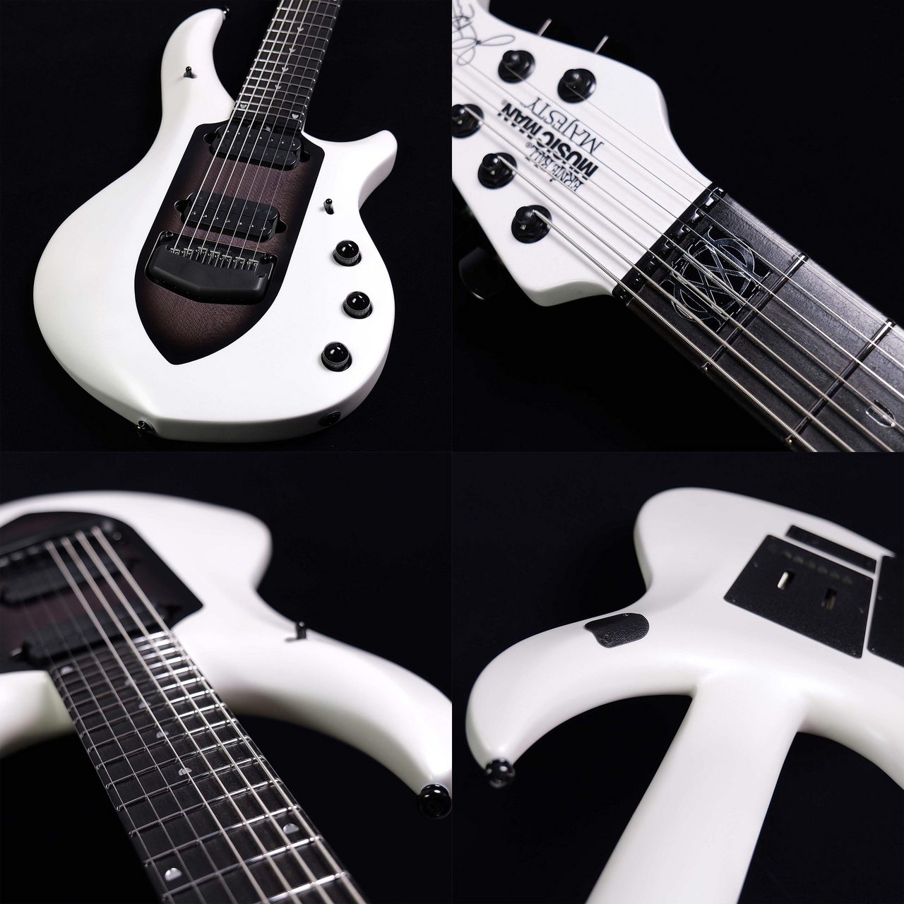 MUSIC MAN John Petrucci Majesty 7 Glacial Frost 【中古】（中古