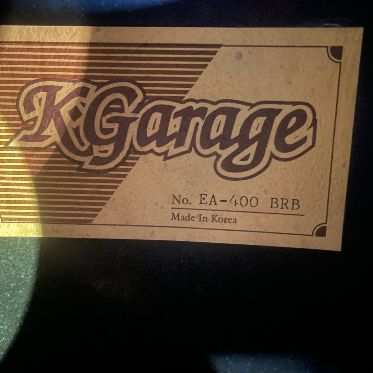 K.Garage EA-400 Electric Acoustic Guitars（中古/送料無料）【楽器