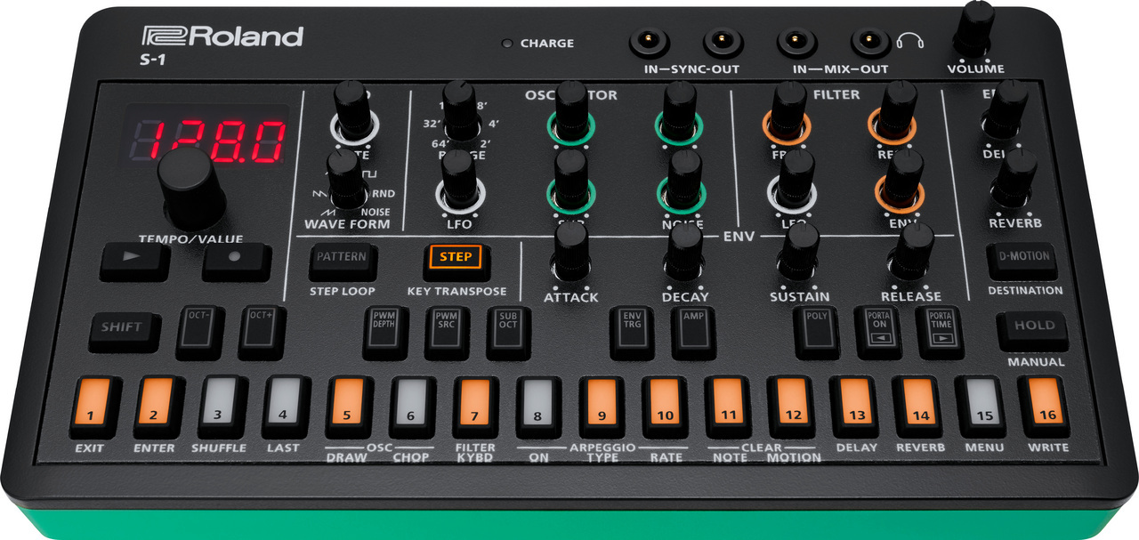 Roland S-1 TWEAK SYNTHESIZER AIRA Compact ◇10/14頃入荷分ご予約