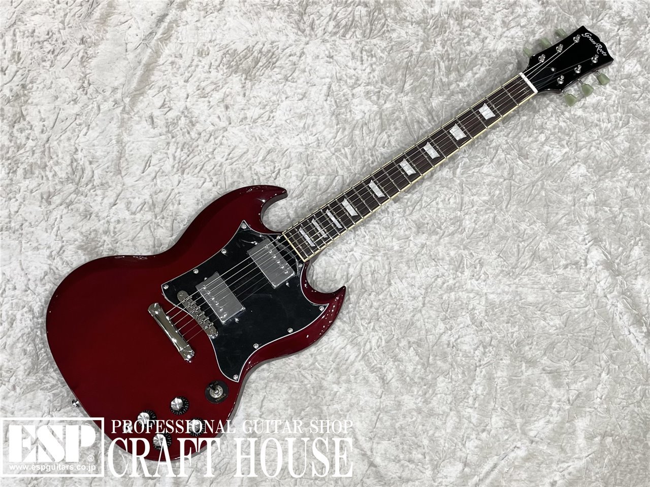 グラスルーツ grass roots SG Cherry 使用少 美品 Grass Roots G-SR-CHERRY KEN [Ken Yokoyama Signature Model