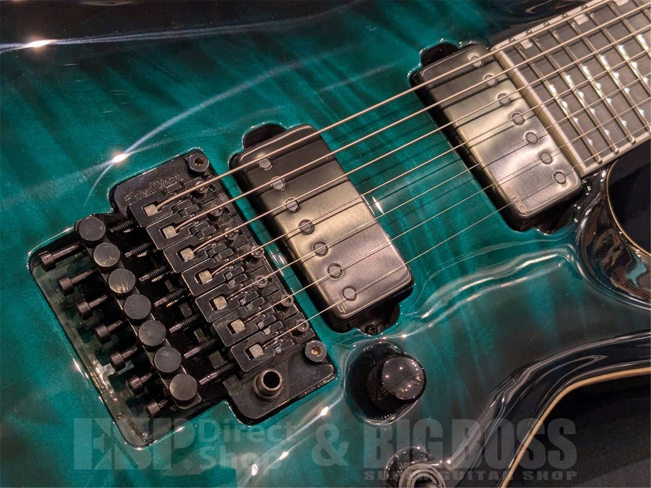 E-II HORIZON FR-7 QM / Black Turquoise Burst （新品/送料無料