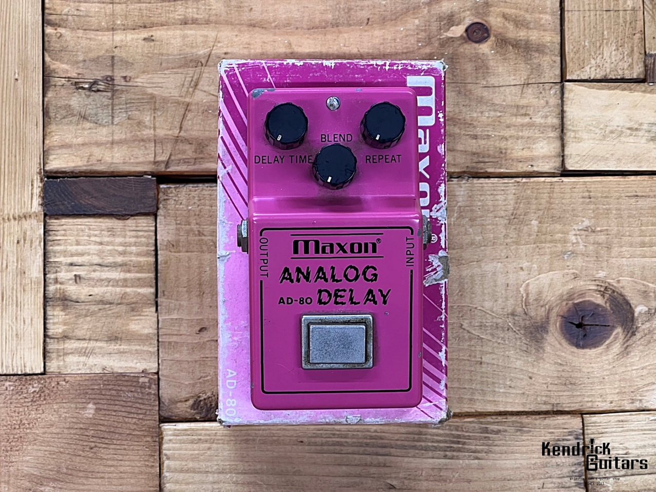 Maxon AD-80 アナログディレイ Maxon AD-80 Analog Delay - YouTube