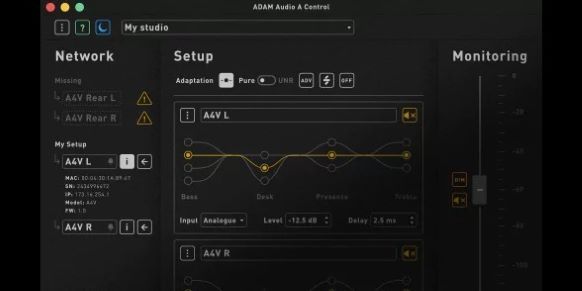 ADAM Audio A4V 【ペアご予約受付中】（新品/送料無料）【楽器検索