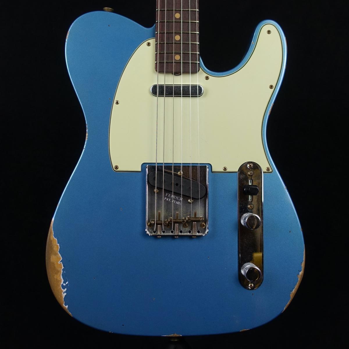 ギター Fender custom shop 1963 Telecaster Relic Fender Custom Shop 1963 Telecaster Relic Aged Lake Placid Blue