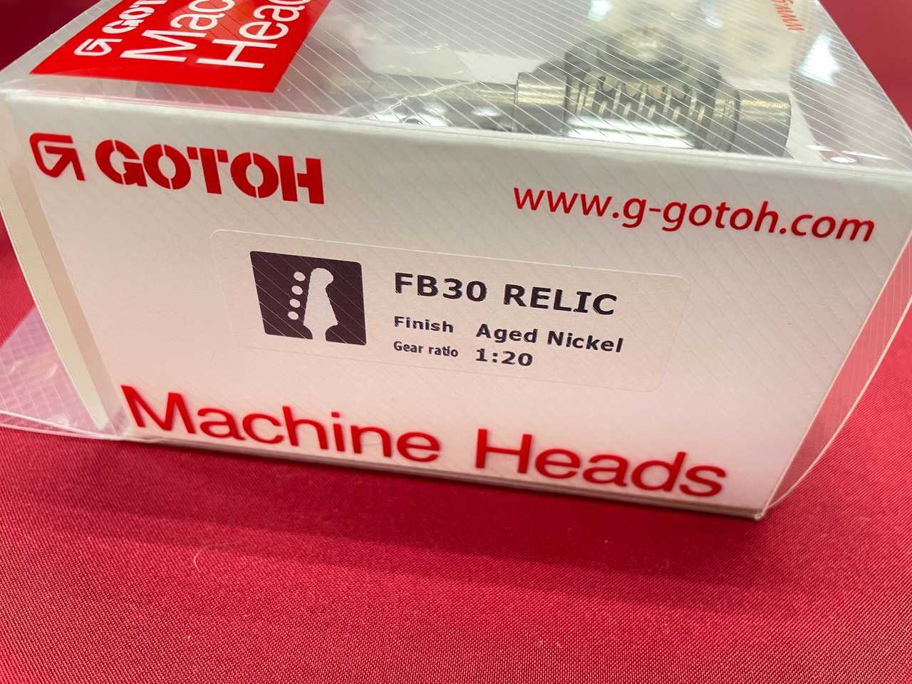 GOTOH FB30 RELIC Aged Nickel【奈良店】（新品/送料無料）【楽器検索