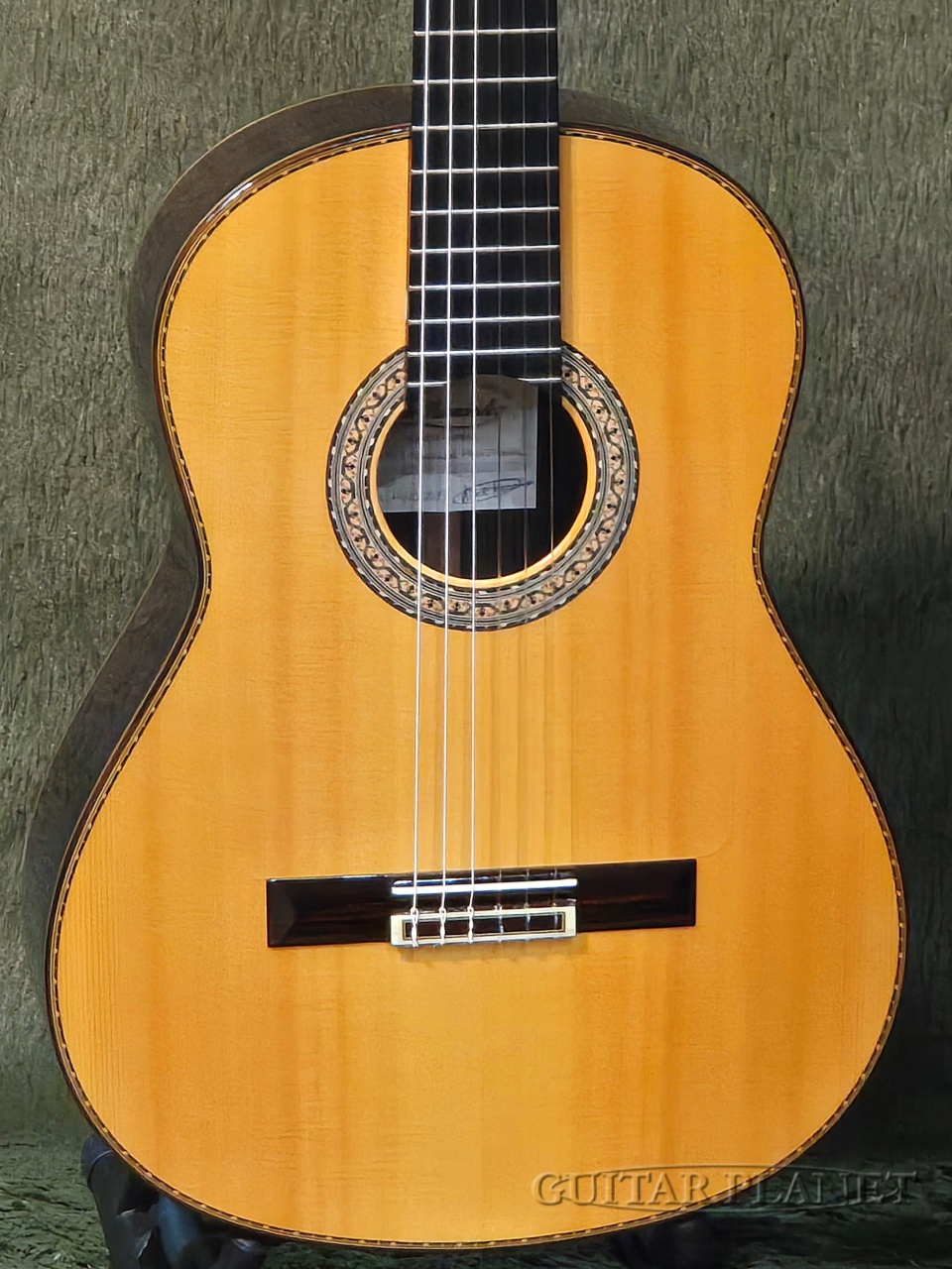 Juan Hernandez Flamenca Profesional Negra 松/ローズウッド