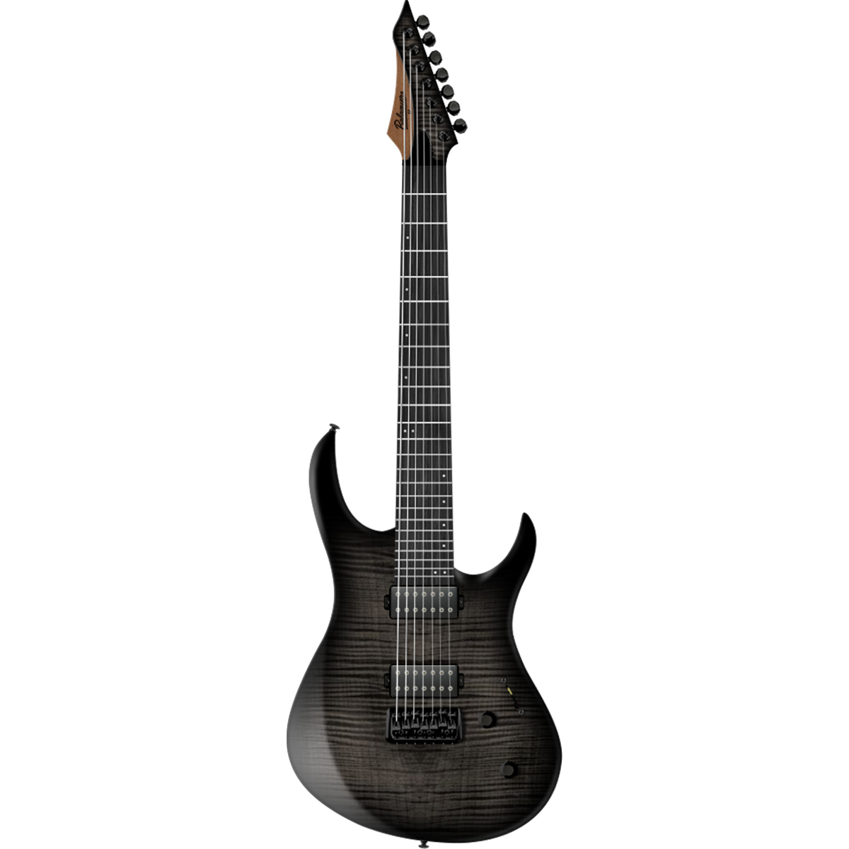 Balaguer Guitars Diablo Baritone 7 Standard, Satin Trans Black Sunburst ...