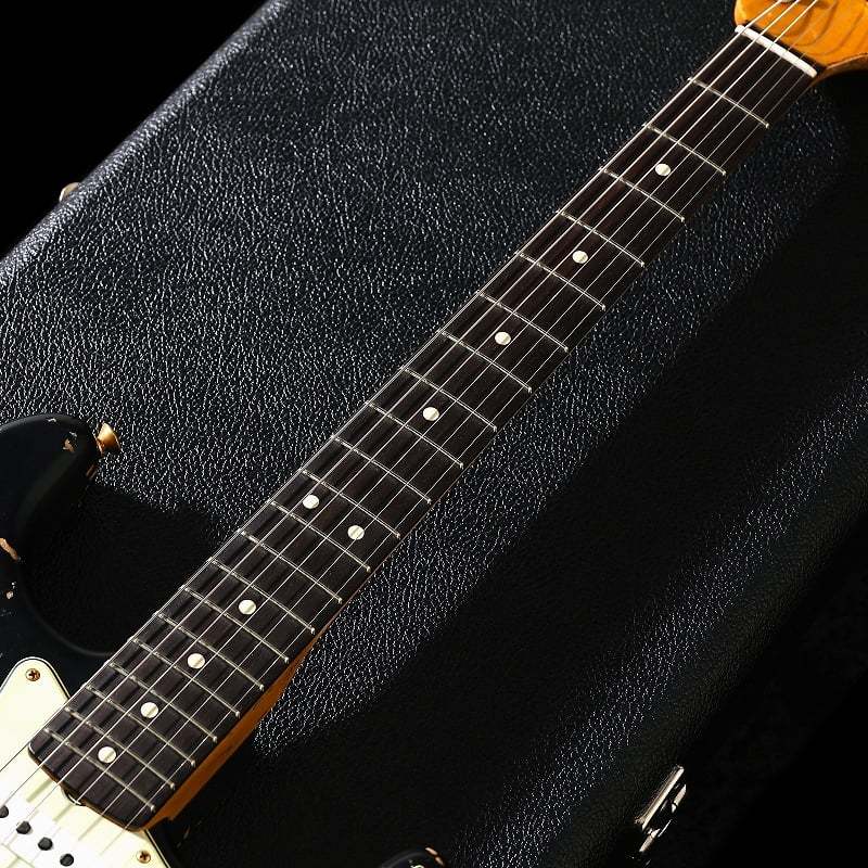 Fender Custom Shop 1963 Stratocaster Super Heavy Relic Aged Black