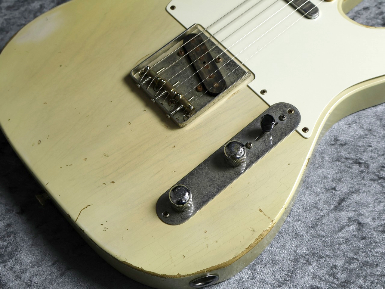 八弦小唄 60's TL Type Ash / Brazilian Rosewood FB Aged Blonde