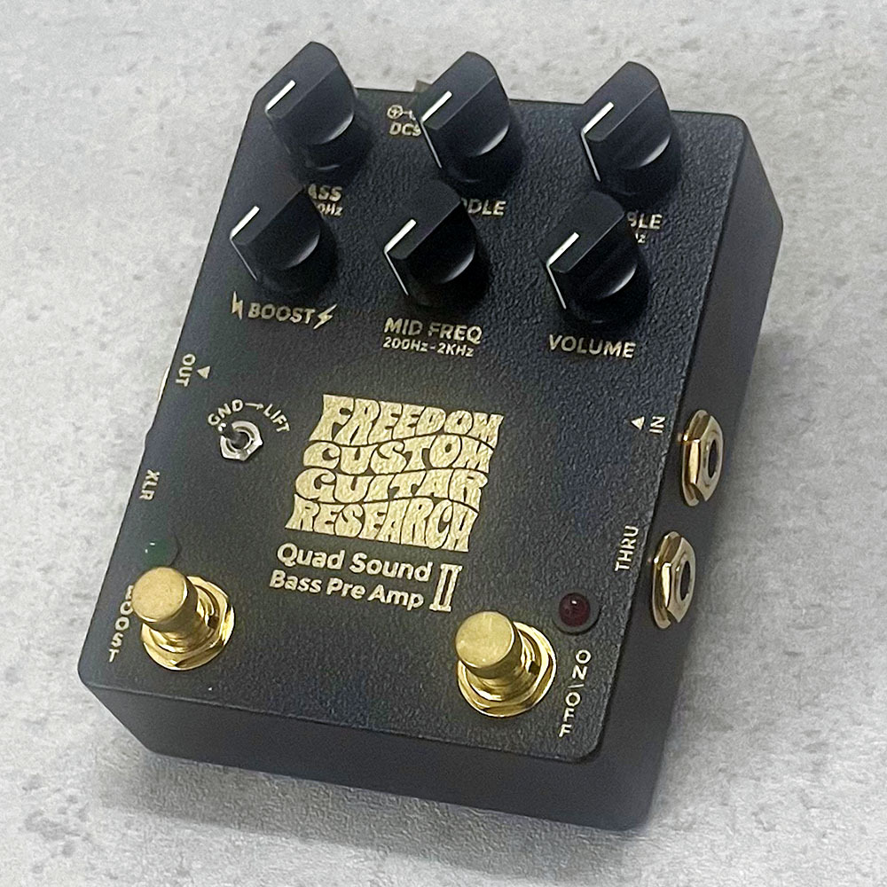 FREEDOM CUSTOM GUITAR RESEARCH Quad Sound Bass Pre AmpⅡ Limited