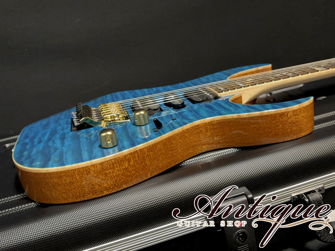 Ibanez Ikebe 50th Anniv. j.custom IKRG85701 S.T.Blue /Quilted