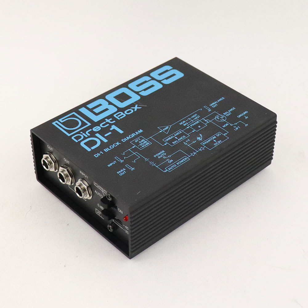 送料無料 BOSS 【中古】 ダイレクトボックス DIボックス BOSS DI-1 Direct 配信機器・PA機器・レコーディング機器
