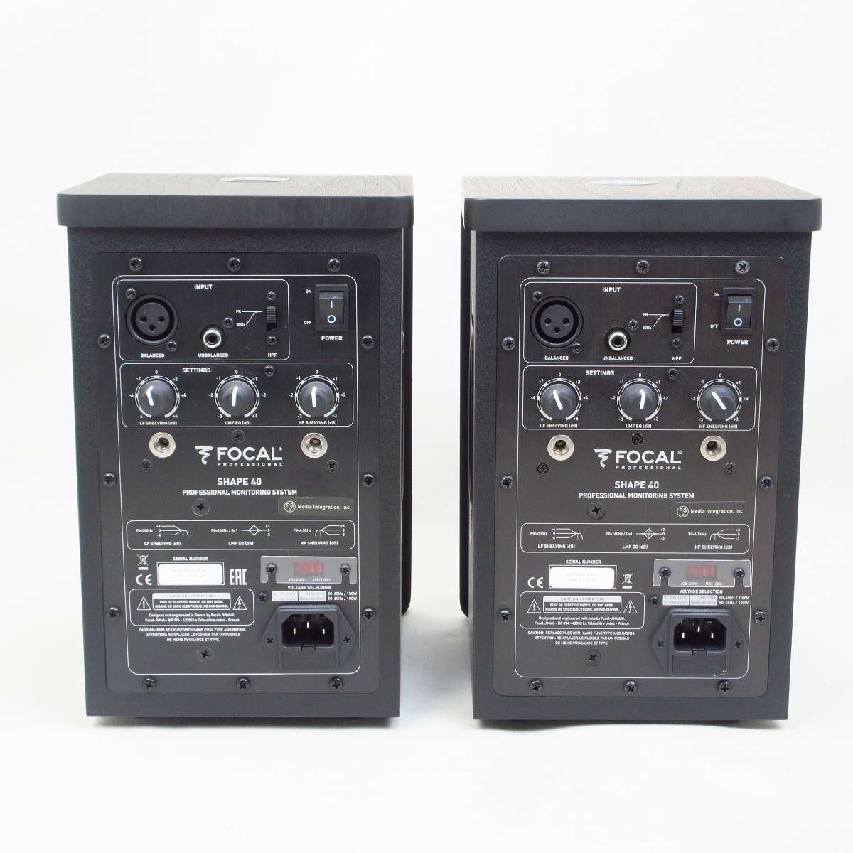 Focal Shape 40(ペア) モニタースピーカー FOCAL SHAPE40 PAIR モニタリングスピーカー・ペア 【横浜店】（中古