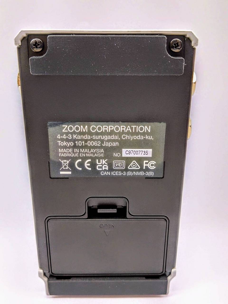 ZOOM MS-50G+ MultiStomp エフェクター マルチストンプボックス
