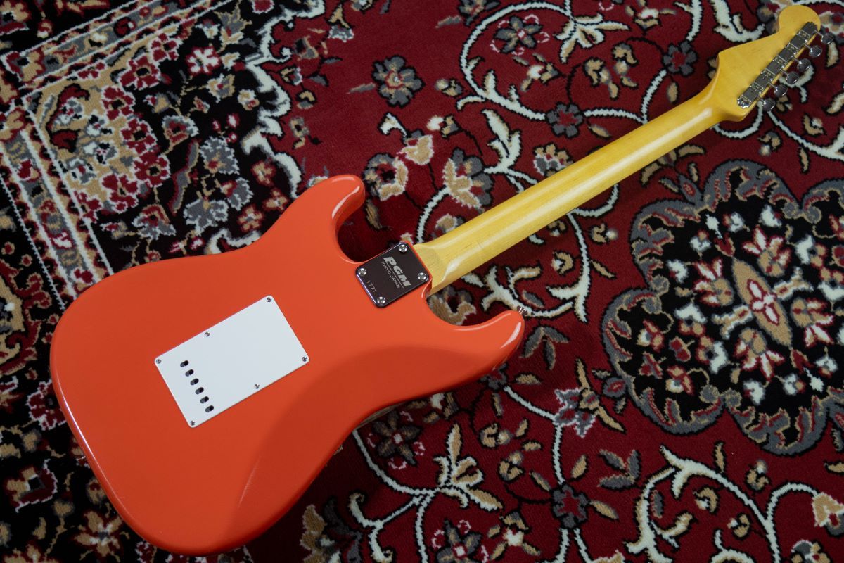 K.Nyui Custom Guitars KNST Fiesta Red on 3TS Multilayer（B級