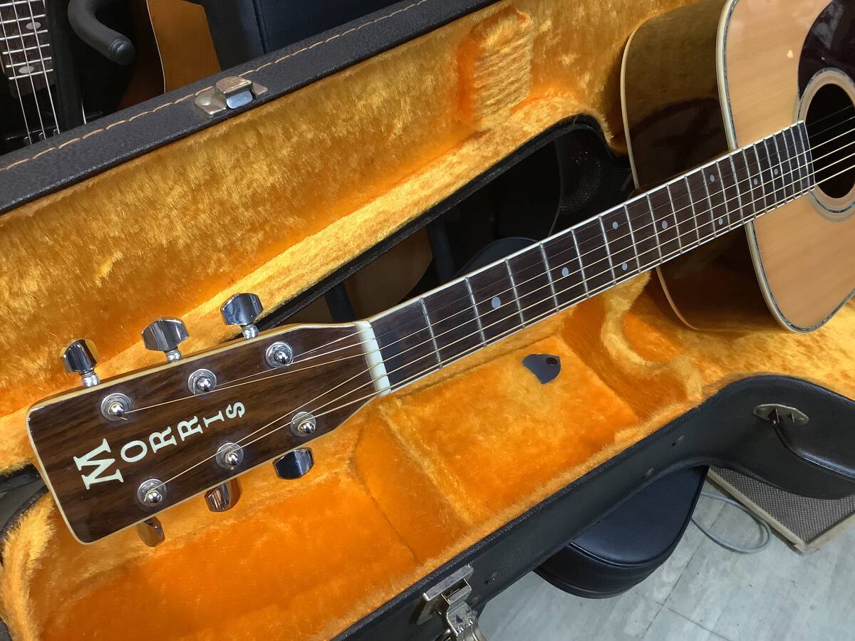 Morris W-35 70年代 縦ロゴ モーリス マイク付き （中古）【楽器