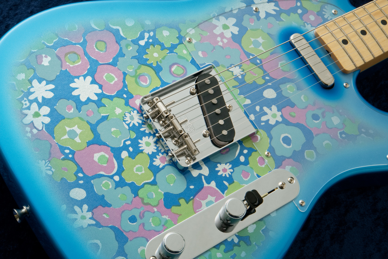 【最終値下げ！】ブルーフラワー ギター TL-Blue Flower Lasting TL-Blue Flower 