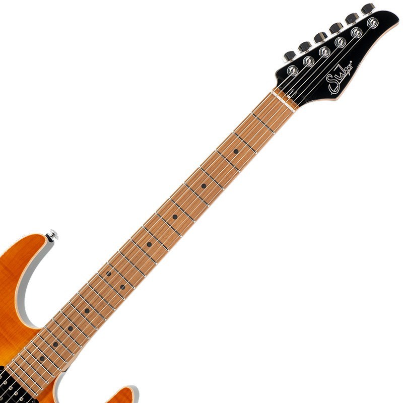 Suhr Modern Plus Roasted Maple Fingerboard (Teadrop Trans Amber
