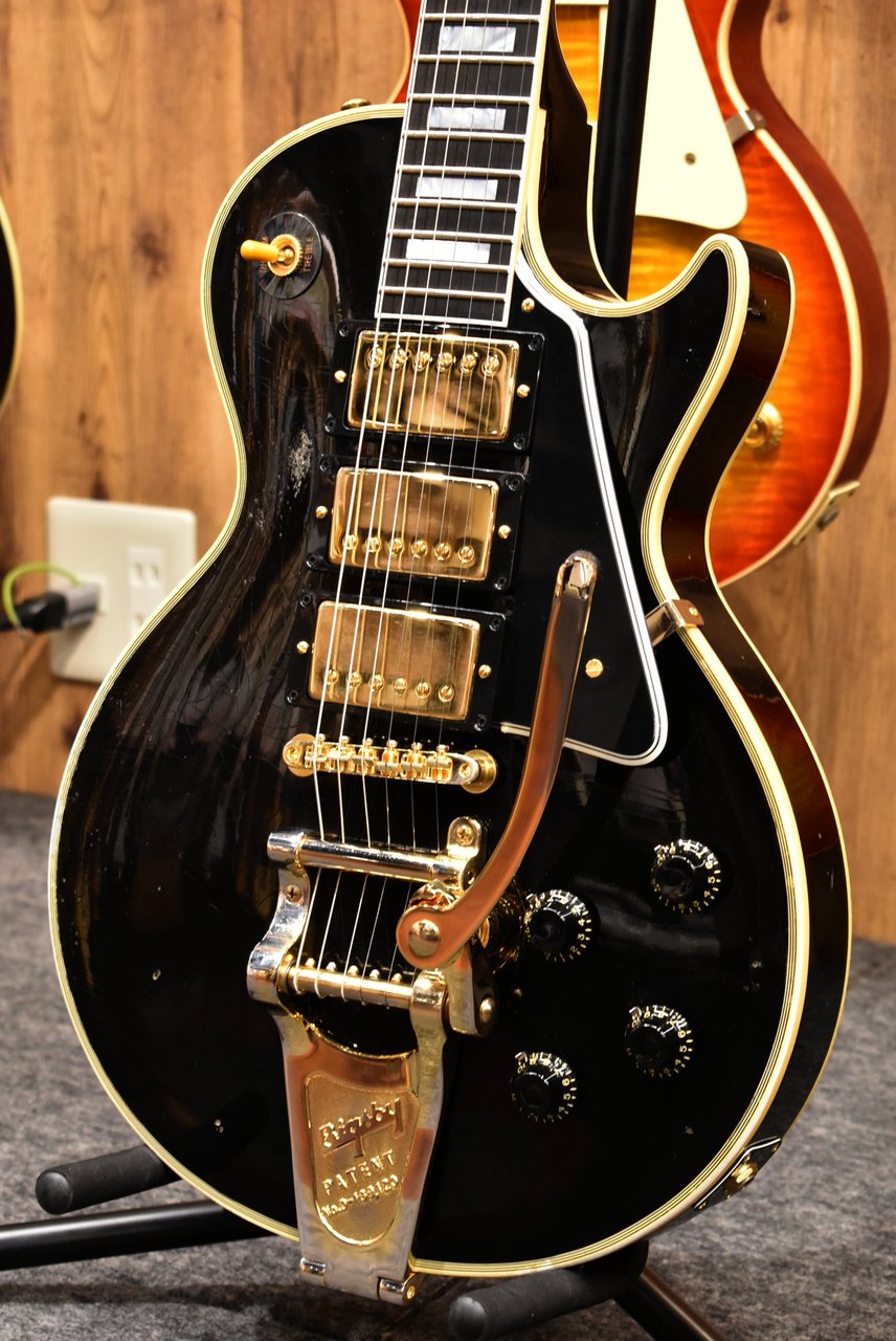 ギター Gibson Murphy Lab 1957 Les Paul Custom Gibson Custom Shop / Murphy Lab 1957 Les Paul Custom 3P.U Heavy