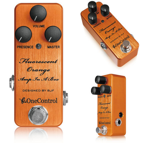 OneControl Fluorescent Orange ギターエフェクター ミニサイズの中にオレンジアンプ！？「One Control Fluorescent