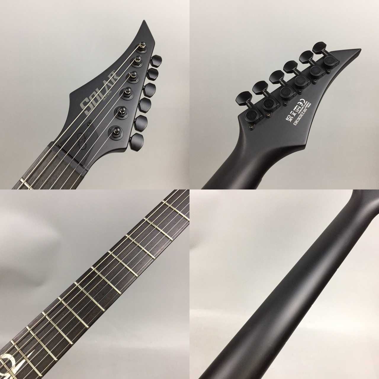 【極美品】SOLAR GUITARS ソーラーギターズ E2.6C カスタム有り 極美品】SOLAR GUITARS ソーラーギターズ E2.6C カスタム有り